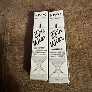 NYX Epic Wear Waterproof Eye & Body Liquid Liner - Black